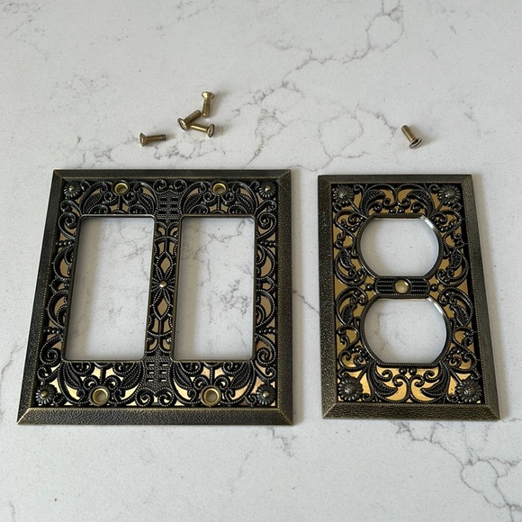 ❌SOLD❌ Amerelle vintage decora switch plate covers - Picture 3 of 5